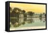 Carp Pond by Fontainebleau Palace, France-null-Framed Stretched Canvas
