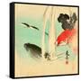 Carp-Zeshin Shibata-Framed Stretched Canvas