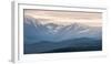 Carpathian Mountains at Ranca at Sunrise, Parang Mountains, Oltenia Region, Romania, Europe-Matthew Williams-Ellis-Framed Photographic Print