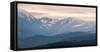 Carpathian Mountains at Ranca at Sunrise, Parang Mountains, Oltenia Region, Romania, Europe-Matthew Williams-Ellis-Framed Stretched Canvas