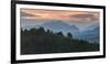 Carpathian Mountains Landscape at Sunrise Near Bran Castle, Transylvania, Romania, Europe-Matthew Williams-Ellis-Framed Photographic Print