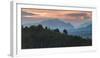 Carpathian Mountains Landscape at Sunrise Near Bran Castle, Transylvania, Romania, Europe-Matthew Williams-Ellis-Framed Photographic Print