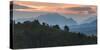 Carpathian Mountains Landscape at Sunrise Near Bran Castle, Transylvania, Romania, Europe-Matthew Williams-Ellis-Stretched Canvas