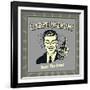 Carpe Beerum! Seize the Daze!-Retrospoofs-Framed Premium Giclee Print