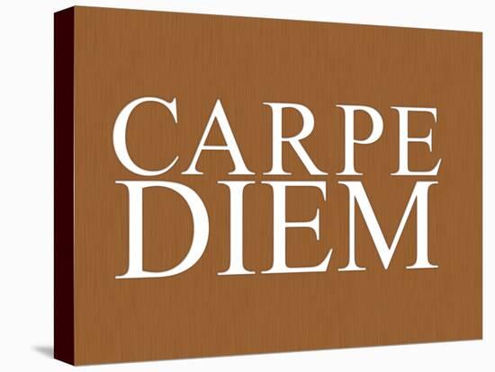 Carpe Diem Art Poster Print-null-Stretched Canvas