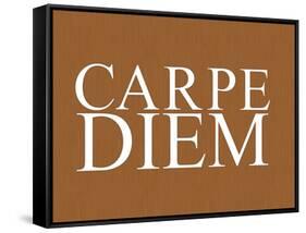 Carpe Diem Art Poster Print-null-Framed Stretched Canvas