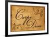 Carpe Diem Seize the Day-null-Framed Art Print