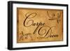 Carpe Diem Seize the Day-null-Framed Art Print