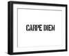 Carpe Diem-SM Design-Framed Art Print