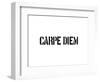 Carpe Diem-SM Design-Framed Art Print