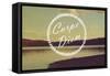 Carpe Diem-Vintage Skies-Framed Stretched Canvas