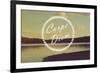 Carpe Diem-Vintage Skies-Framed Giclee Print