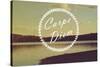 Carpe Diem-Vintage Skies-Stretched Canvas