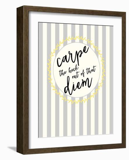 Carpe Diem-Bella Dos Santos-Framed Art Print