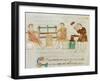 Carpenter and Blacksmith, Miniature from De Universo by Rabano Mauro, Manuscript, 1023 Italy-null-Framed Giclee Print