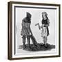 Carpenter and Fisherman, 15th Century-null-Framed Giclee Print