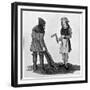 Carpenter and Fisherman, 15th Century-null-Framed Giclee Print