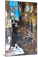 Carpenter and Metalworker in His Workshop in the Souk-Matthew Williams-Ellis-Mounted Photographic Print