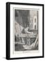 Carpenter Planing the Edge of a Board-null-Framed Art Print