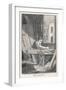 Carpenter Planing the Edge of a Board-null-Framed Art Print