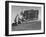 Carpenter Putting Roof on New House That Is Part of a Housing Project-George Skadding-Framed Photographic Print