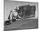 Carpenter Putting Roof on New House That Is Part of a Housing Project-George Skadding-Mounted Photographic Print