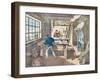 Carpenter's Workshop, C.1860-null-Framed Giclee Print