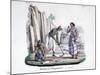 Carpenters, 1828-Marlet et Cie-Mounted Giclee Print