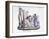 Carpenters, 1828-Marlet et Cie-Framed Giclee Print