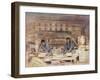 Carpenters at Work-Mortimer Ludington Menpes-Framed Giclee Print