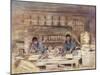 Carpenters at Work-Mortimer Ludington Menpes-Mounted Giclee Print