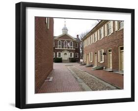 Carpenters' Hall, Built in 1774, Philadelphia, Pennsylvania, USA-De Mann Jean-Pierre-Framed Photographic Print