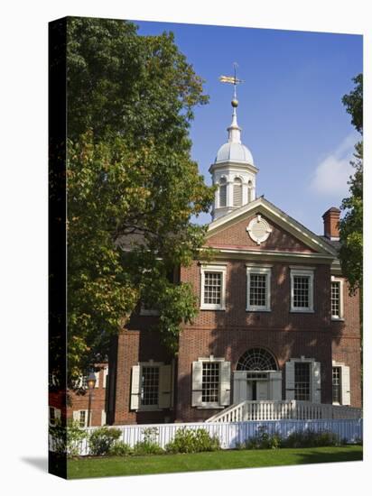 Carpenters' Hall, Independence National Historical Park, Old City District-Richard Cummins-Stretched Canvas