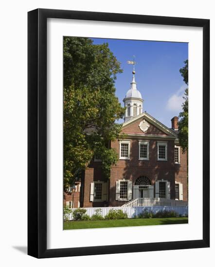 Carpenters' Hall, Independence National Historical Park, Old City District-Richard Cummins-Framed Photographic Print