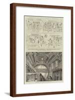 Carpenters' Hall, Now in Course of Demolition-Henry William Brewer-Framed Giclee Print