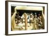 Carpenters in a Workshop, Model Figures from an Ancient Egyptian Tomb-null-Framed Photographic Print