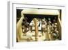 Carpenters in a Workshop, Model Figures from an Ancient Egyptian Tomb-null-Framed Photographic Print