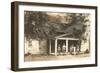 Carpenters in Front of House-null-Framed Art Print