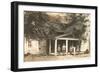 Carpenters in Front of House-null-Framed Premium Giclee Print
