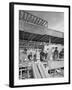 Carpenters on a Building Site, Gainsborough, Lincolnshire, 1960-Michael Walters-Framed Photographic Print