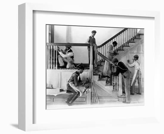 Carpenters-Science Source-Framed Giclee Print