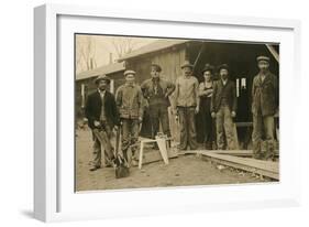 Carpentry Crew-null-Framed Art Print