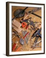 Carpentry Tools-Chris Rogers-Framed Premium Photographic Print