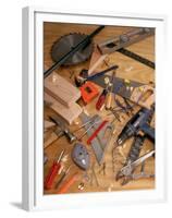Carpentry Tools-Chris Rogers-Framed Premium Photographic Print