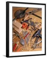 Carpentry Tools-Chris Rogers-Framed Premium Photographic Print