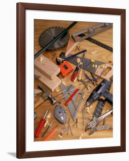 Carpentry Tools-Chris Rogers-Framed Photographic Print