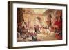 Carpet Bazaar, Cairo, 1887-Charles Robertson-Framed Giclee Print