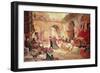 Carpet Bazaar, Cairo, 1887-Charles Robertson-Framed Giclee Print