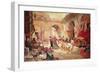 Carpet Bazaar, Cairo, 1887-Charles Robertson-Framed Giclee Print