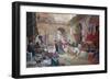 Carpet Bazaar, Cairo, 1887-Charles Robertson-Framed Giclee Print